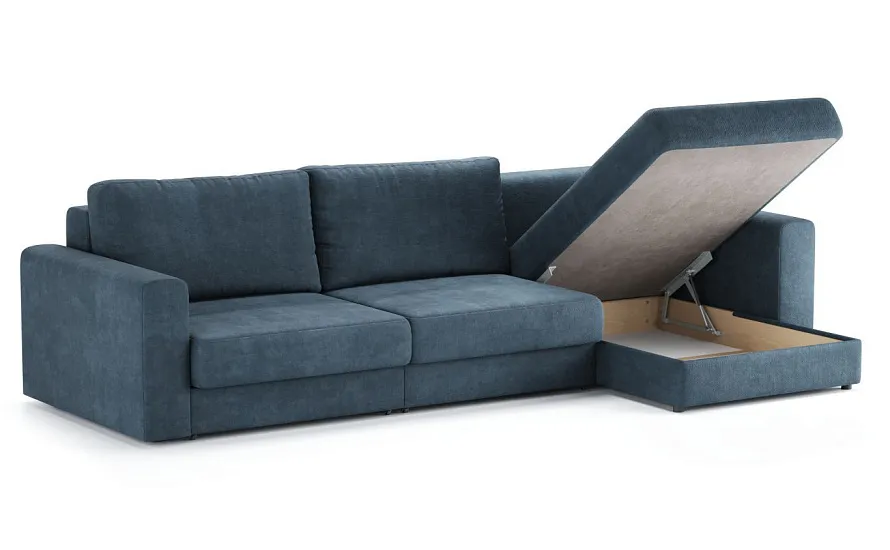 Диван угловой Ларсон 3М Nordic 78 сапфир - 3 Диван угловой Ларсон 3М Nordic 78 сапфир - 3