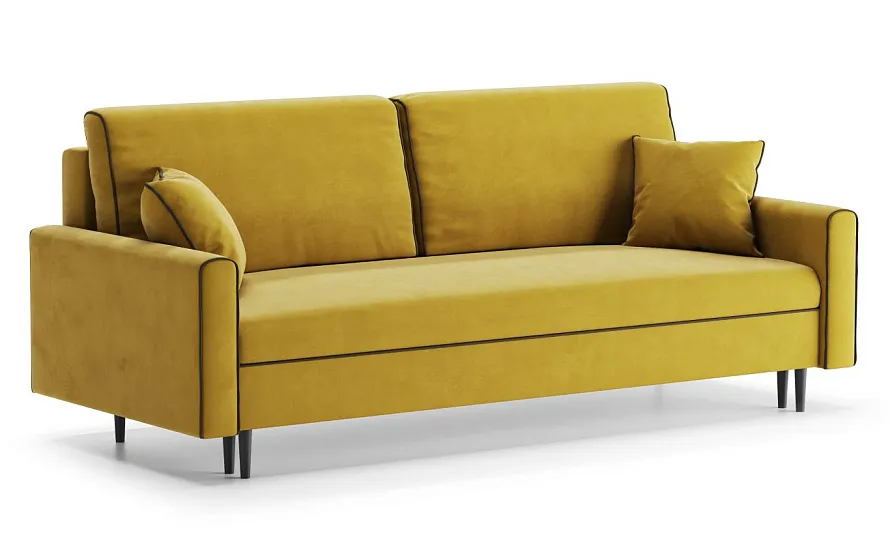 Диван Порту Leonardo 09 желтый - 2